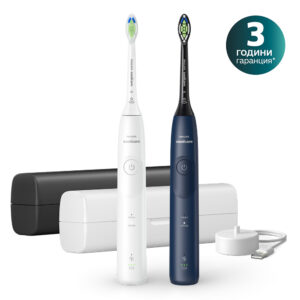 Комплект електрически четки Philips Sonicare 5500 HX7119/01 Next-Generation кутия бял и син