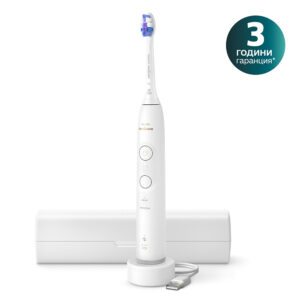 Електрическа четка за зъби Philips Sonicare 6100 HX7400/06 Next-Generation кутия бял