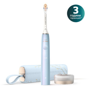 Електрическа четкa за зъби Philips Sonicare Prestige 9900 SenseIQ limited edition baby blue