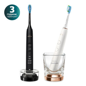 Комплект Четки за зъби DiamondClean 9000 Rose Gold и Черна