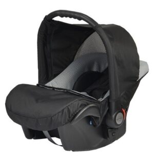 Бебешко кошче за кола Baby Merc Zipy - Черно и сиво