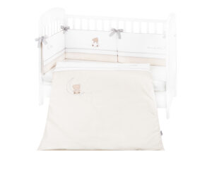 Бебешки спален комплект с бродерия 2 части EU style 70/140 Dream Big Beige