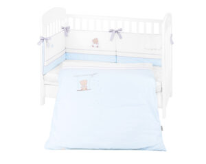 Бебешки спален комплект с бродерия 2 части EU style 60/120 Dream Big Blue
