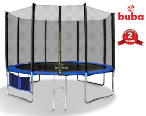 Детски батут с мрежа и стълба Buba 14FT