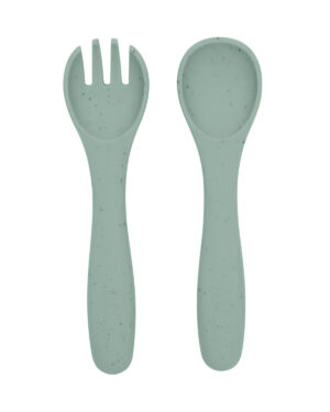 Сет вилица и лъжица Platinum Silicone Sage