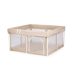 Кошара за игра Chipolino Vibe 120/120,сгъваема, беж