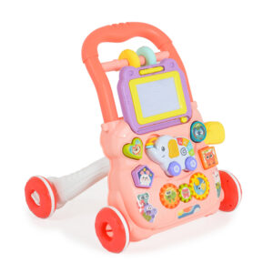 Играчка за прохождане Elephant-HE0811-розов