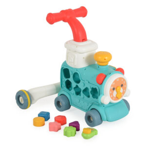 Играчка за прохождане 3в1 Happy Train mint