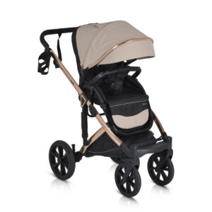 Комбинирана количка 3 в 1 Eggo Sand-beige
