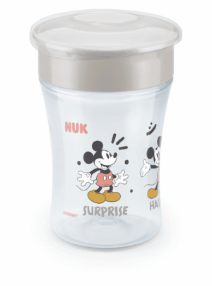 NUK Чаша Magic Cup 250мл.,8+мес. Mickey - Сива