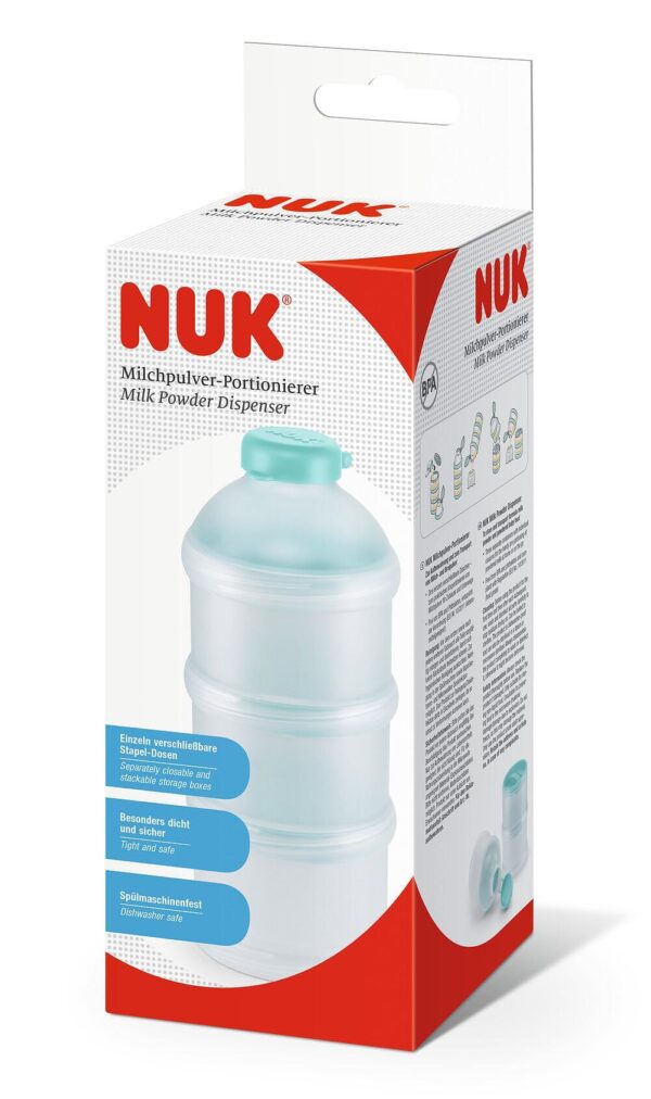 NUK дозатор за съхранение на сухо мляко MINT NUK дозатор за съхранение на сухо мляко MINT