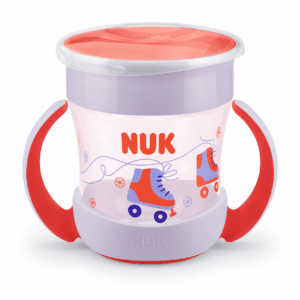 Бебешка чаша NUK Evolution - Mini, 160 ml, За момиче