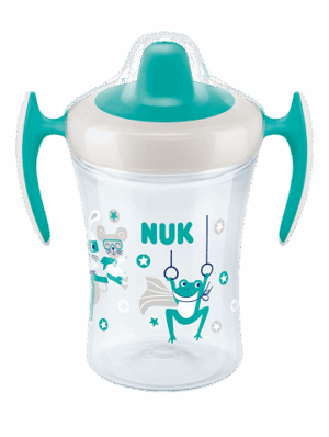 Неразливаща се чаша с мек накрайник Nuk Evolution - Trainer Cup, 230 ml