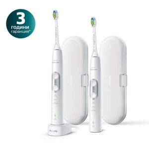 Комплект четки за зъби ProtectiveClean 6100 2 броя бели