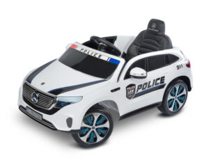 Акумулаторен Автомобил Mercedes Benz Eqc Police White Caretero Toyz