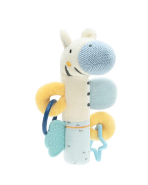 Занимателна играчка пискун Stripy Friends