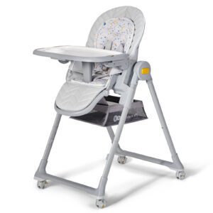 Стол за хранене KinderKraft LASTREE, сиво