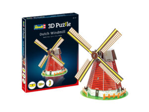Пъзел, Revell, Вятърна мелница 3D, 20 части