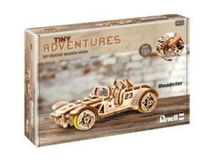 Сглобяем модел от дърво, Revell, Малки приключения, Роудстър, 111 части