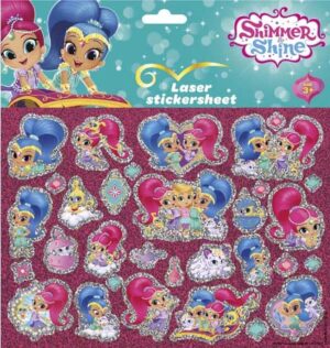 Комплект стикери, Totum, Shimmer & Shine, 30 бр.