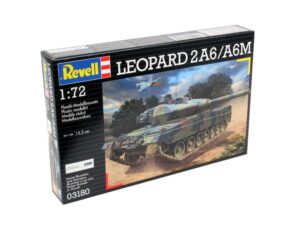 Сглобяем модел, Revell, Танк Leopard 2 A6-A6M, 168 части