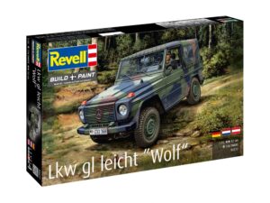 Сглобяем модел, Revell, Военен автомобил, Mercedes-Benz G-Class, 116 части