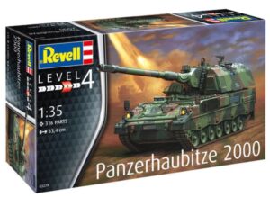 Сглобяем модел, Revell, Танк Panzerhaubitze 2000, 214 части