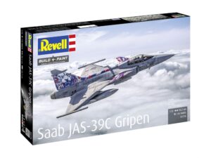Сглобяем модел, Revell, Шведски изтребител Saab JAS-39C Gripen, 110 части