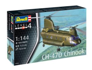 Сглобяем модел, Revell, Хеликоптер Boeing CH-47D Chinook, 104 части