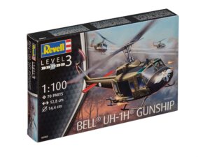 Сглобяем модел, Revell, Хеликоптер Bell UH-1H Gunship, 70 части