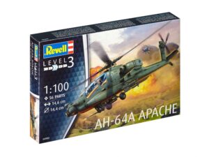 Сглобяем модел, Revell, Хеликоптер AH-64A Apache, 56 части