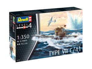 Сглобяем модел, Revell, Германска подводница TYPE VII C/41, 35 части