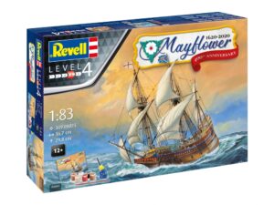 Сглобяем модел, Revell, Ветроходен кораб Mayflower, Юбилейно издание 400 години, 369 части