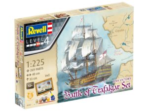 Сглобяем модел, Revell, Подаръчен комплект, Битката при Трафалгар, 269 части