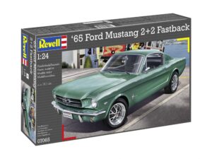 Сглобяем модел, Revell, Автомобил 1965 Ford Mustang 2+2 Fastback, 82 части