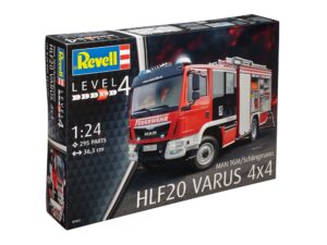 Сглобяем модел, Revell, Пожарникарски камион Schlingmann HLF 20 Varus 4x4, 295 части
