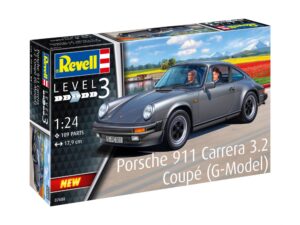 Сглобяем модел, Revell, Porsche 911 Carrera 3.2 G-Model Coupe, 109 части