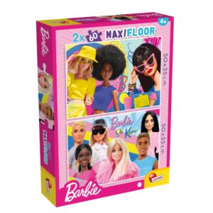 Пъзел, Lisciani, Barbie, пъзел 2 x 60 части