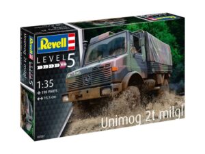 Сглобяем модел, Revell, Unimog 2T milgl, 190 части