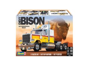 Сглобяем модел, Revell, Chevy Bison Semi Truck, 70 части