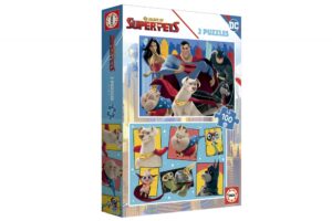 Пъзел, Educa, DC Лига на Суперлюбимци, 2 х 100 части