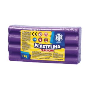 Пластилин, Astra, Виолетов, 1 кг.