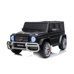 Eл.джипMERCEDES G63 за две деца черен EV