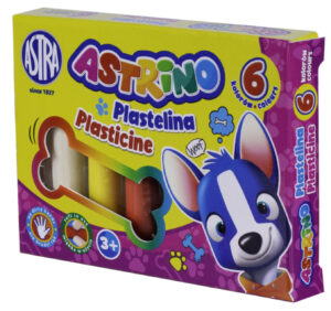 Комплект пластилин, Astra, Astrino, 6 цвята