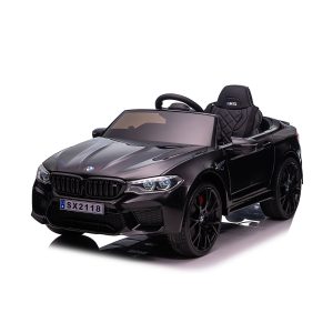 Ел. кола BMW M5 черна,EVAгуми,коженa