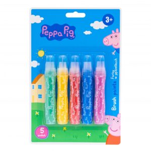Комплект бои в четка, Astra, Peppa Pig, 5 цвята