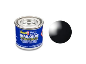 Емайлна боя, Revell, Email Color, Черно гланц, 14 мл
