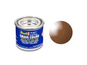 Емайлна боя, Revell, Email Color, Тинесто кафяво гланц, 14 мл