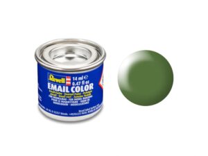 Емайлна боя, Revell, Email Color, Копринено зелено, 14 мл