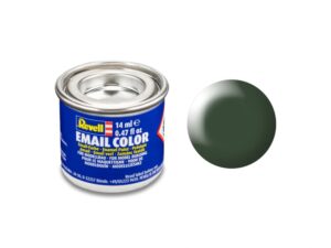 Емайлна боя, Revell, Email Color, Копринено тъмно зелено, 14 мл